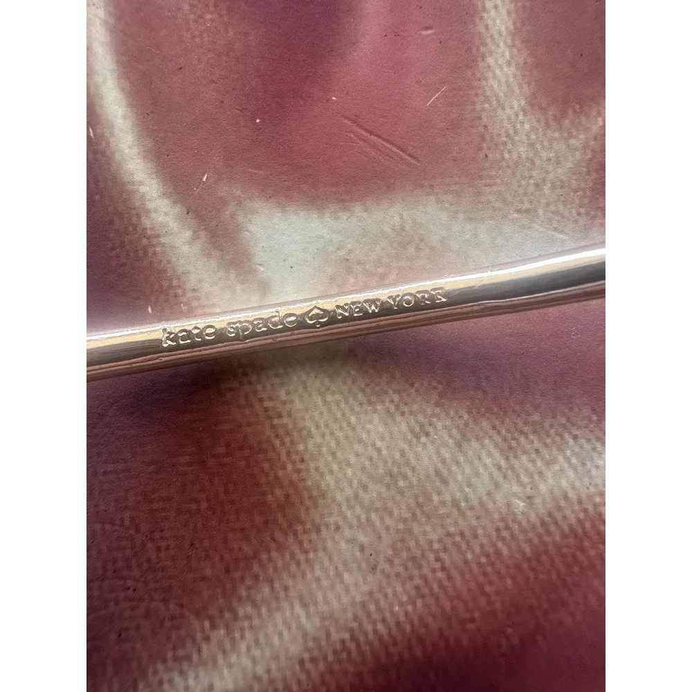 Kate Spade New York‎ Sailor Knot Bangle Bracelet Rose Gold Tone Hinged Clasp